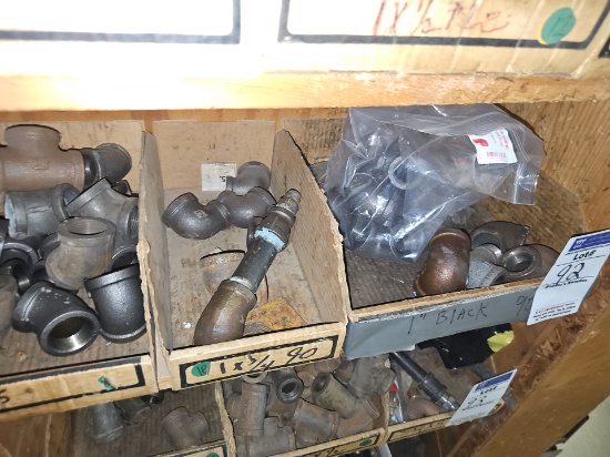 Black Assorted iron fittings
