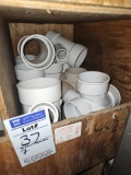 Assorted PVC fittings