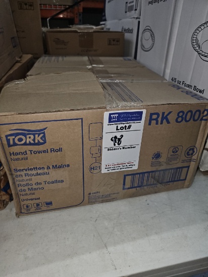 Tork hand towel rolls
