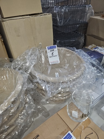 Bread proofing basket with lining