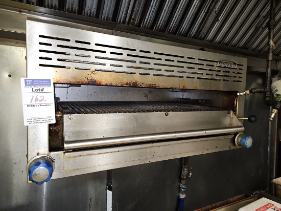 Imperial gas wall mounted salamander 3' x 18"