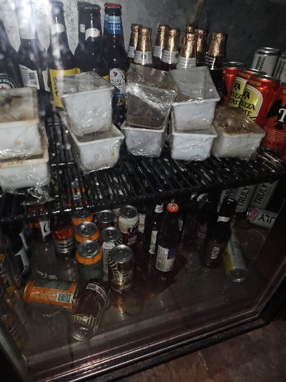 Closed Bar ware in coolers