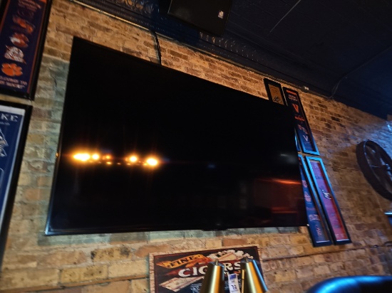 Sharp 80" Liquid Crystal Flatscreen with bracket