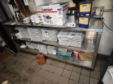 Stainless steel China cabinet 6' x 16