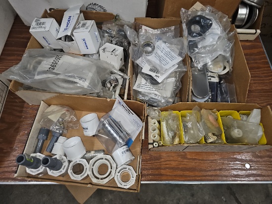 Assorted plumbing supplies