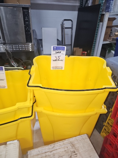 New yellow buckets