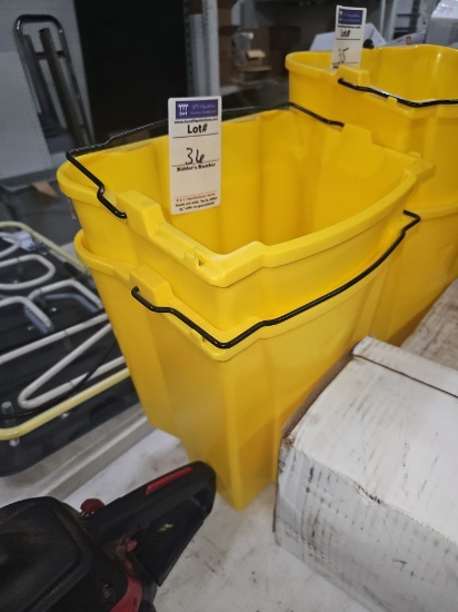 New yellow buckets