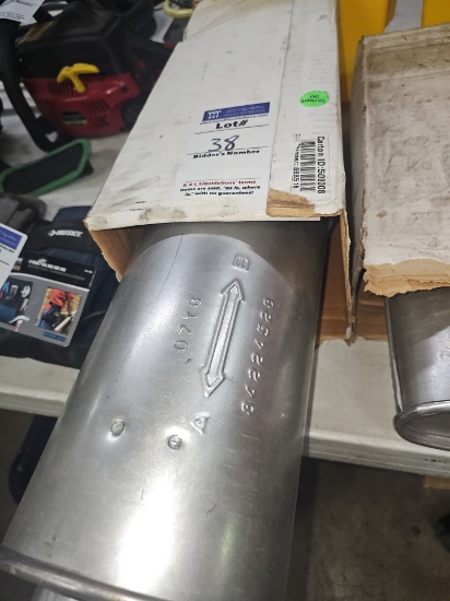Assorted new muffler