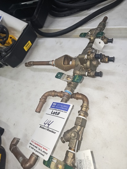 Used Back flow preventer Pressure sone assembly