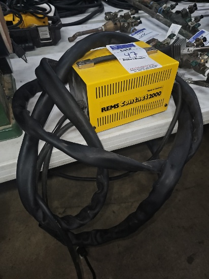 REM contact 2000 electric solder machine