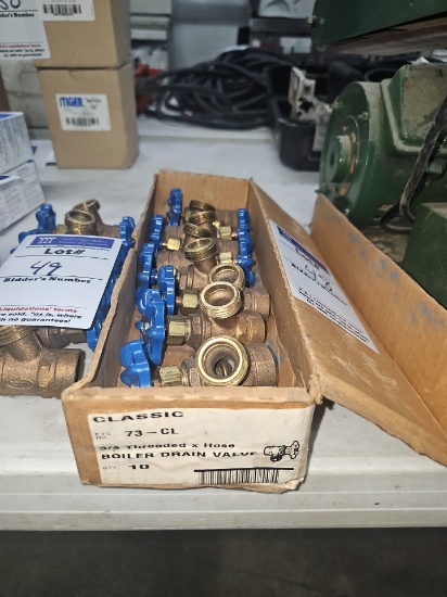 Treaded Boiler drain valve 3/4"
