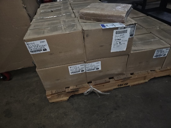 Waxed pan liners 11.5" x 8.25"