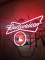 MLB budwieiser working neon bar sign