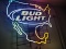 USA working neon bar sign