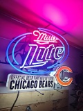 Bears Working neon bar sign