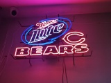 Bears Working neon bar sign