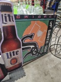 White Sox metal sign