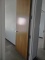 Wooden doors with metal frame with hardware