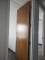 Wooden doors with metal frame with hardware