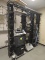 Audio visual cabinet with content