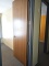 Wooden doors with metal frame with hardware