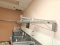Wall mounted wire shelves