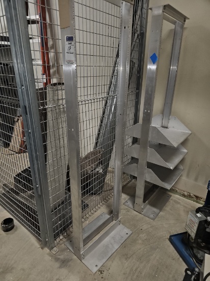 Aluminum shelves