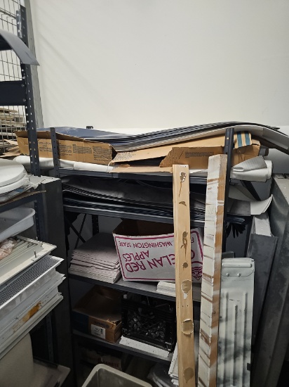 Content of storage room Basement