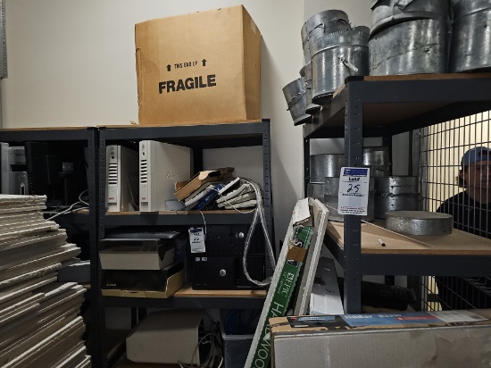 Grey shelves