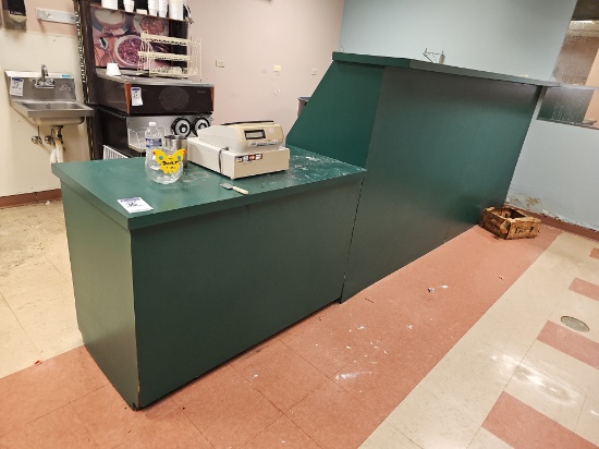 Green deli front counters 14' 3"