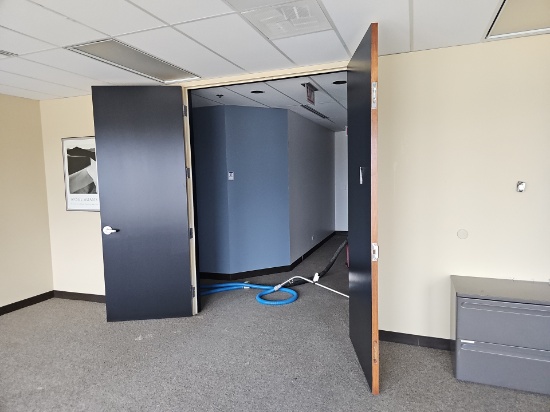 Double door's 6' x 100" high