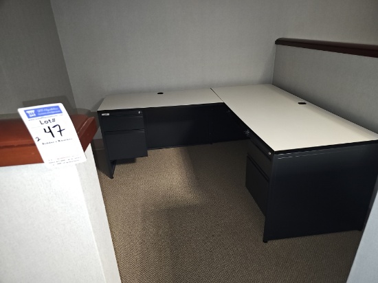 "L" Shaped desk