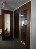 Wooden french doors and hardware