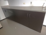 Wall cabinets with top