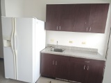 Kitchen cabinets with cooler