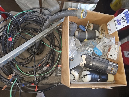 Assorted electrical fittings