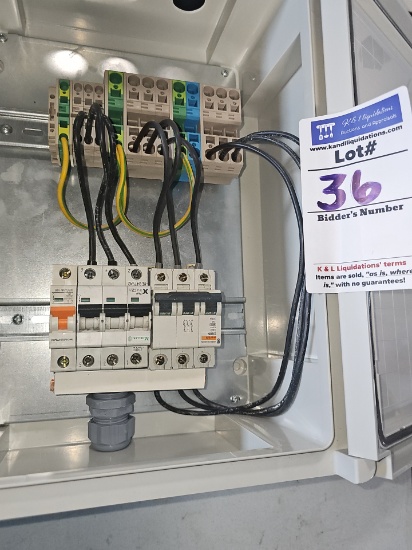 Electric control box (frame is plastic)