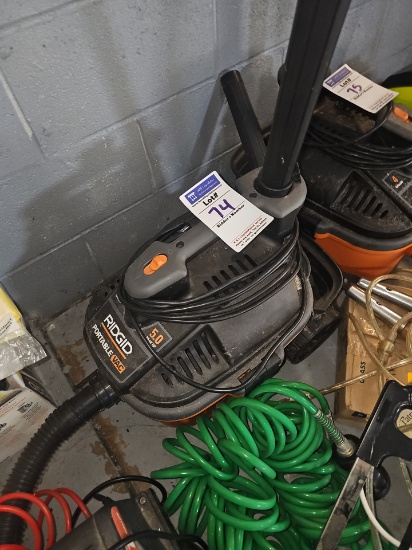 Ridgid 5HP electric vacuum