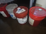 Assorted 5 gallon bucket with content