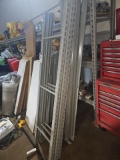 Metal light duty shelving