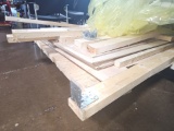 Assorted wooden crate