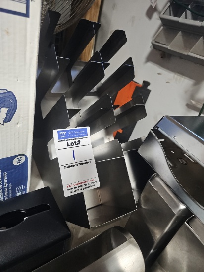 Stainless steel lid holder