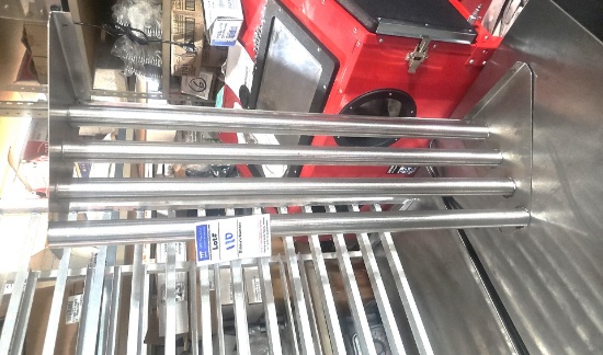 Roll Bar Stainless steel wall mounted shelf