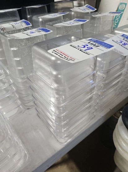Cambro Poly inserts 7" x 6.5" x 4" temp to -40 to 210 degrees