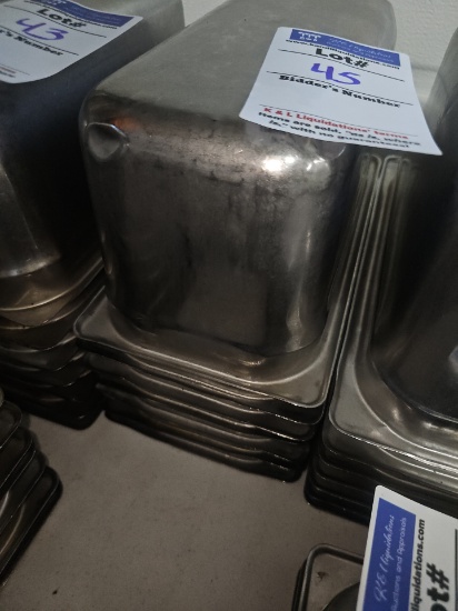 Tri Mark Stainless steel inserts 7" x 12.5"