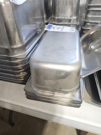 Tri Mark Stainless steel inserts 7" x 12.5"x 4"