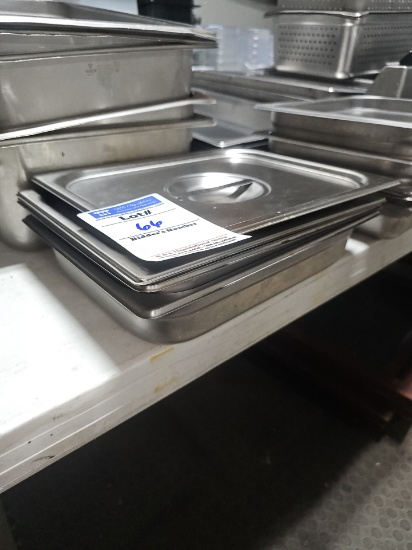 Stainless steel inserts 10.5" x 13" x 2.5"