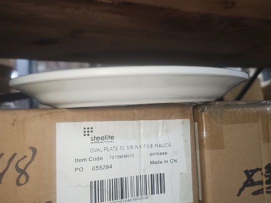 Melamine 10 5/8" x 7 5/8" oval