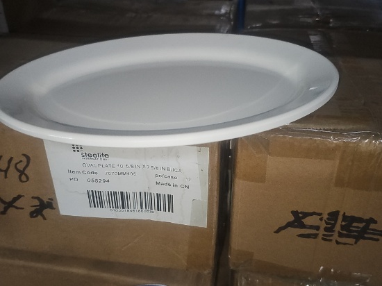Melamine 13 5/8" x 9 1/4" oval