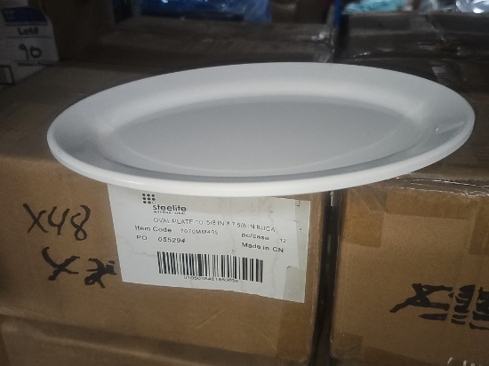 Melamine 13 5/8" x 9 1/4" oval